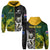 Custom Australia Rugby Mix Aotearoa Rugby Hoodie Wallabies All Black Special Version LT14 Pullover Hoodie Black - Polynesian Pride