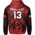 (Custom Text and Number) Tonga Rugby MMT Hoodie Ngatu Mate Maa Tonga Grunge LT13 - Polynesian Pride