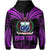 Custom Samoa Tatau Hoodie Purple Polynesian Ula Nifo LT13 - Polynesian Pride