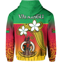 Vanuatu Novelty Hoodie Frangipani Tropical Spa Flower LT13 - Polynesian Pride