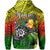 The Shaka Hawaii Hoodie Tropical Flowers Reggae Version LT13 - Polynesian Pride