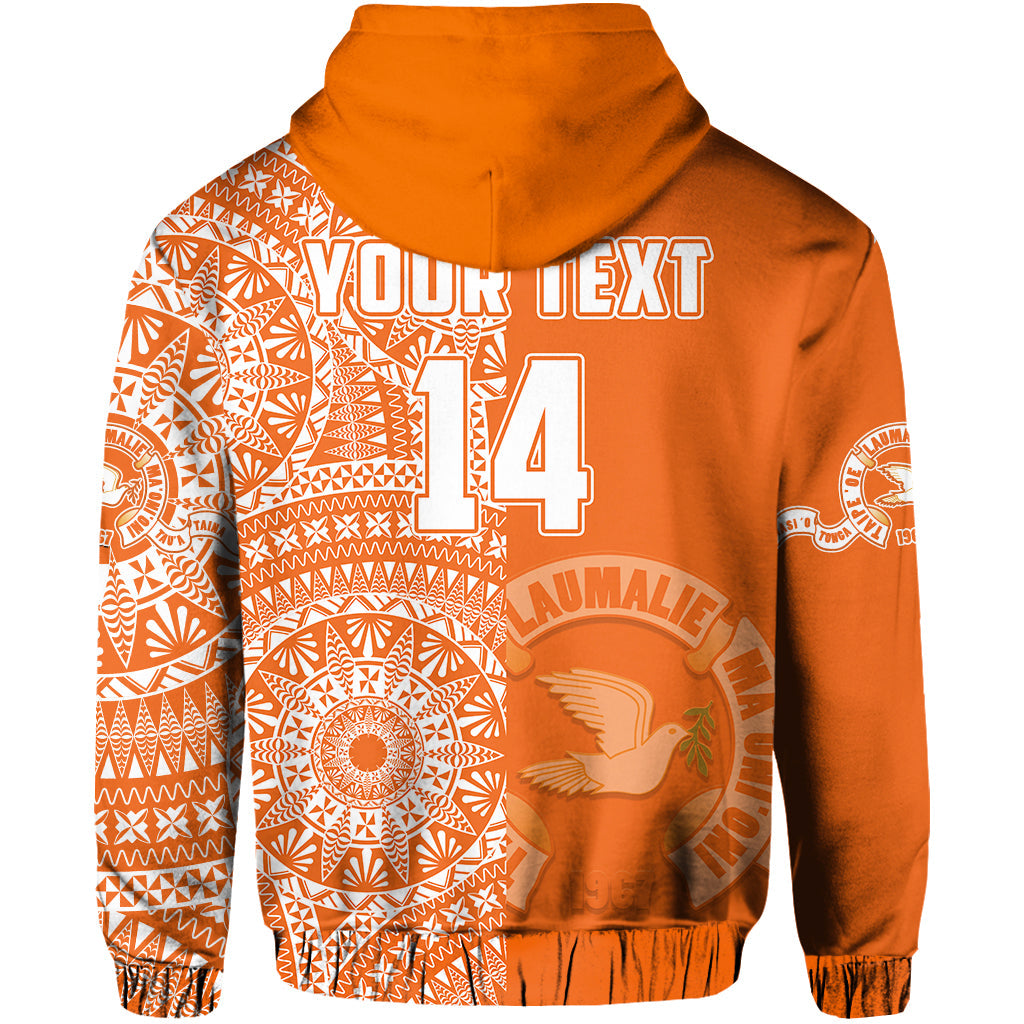 (Custom Text and Number) Tailulu Tonga College Hoodie Class of Year Tongan Ngatu Pattern LT14 - Polynesian Pride