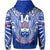 (Custom Text and Number) Samoa Rugby Hoodie Manu Samoa 7s Ginger Blue Polynesian LT14 - Polynesian Pride