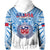 Samoa Rugby Hoodie Toa Samoa Polynesian Pacific White Version LT14 - Polynesian Pride