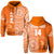 (Custom Text and Number) Tailulu Tonga College Hoodie Class of Year Tongan Ngatu Pattern LT14 Hoodie Orange - Polynesian Pride