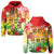 Custom Aloha Poly Fest Hoodie Polynesian Pattern With Tropical Flowers LT14 Hoodie Reggae - Polynesian Pride