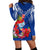 (Custom Personalised) Guam Chamorro Hoodie Dress Guaman Latte Stone Tropical Flowers Blue Version LT14 - Polynesian Pride