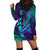 (Custom Personalised) Polynesian Hoodie Dress Purple Paradise Hawaiian Tribal Hammerhead Shark LT14 - Polynesian Pride