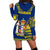 Niue Hoodie Dress Hiapo Mix Polynesian Happy Constitution Day LT14 - Polynesian Pride