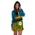 Torba Province Hoodie Dress Vanuatu Pig Tusk Polynesian Flag Style LT14 - Polynesian Pride