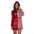 (Custom Personalised) Tonga Eua High School Hoodie Dress Tongan Ngatu Pattern LT14 - Polynesian Pride