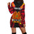 (Custom Personalised) Papua New Guinea Hoodie Dress PNG Bird Of Paradise Polynesian Pattern LT14 - Polynesian Pride