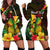 (Custom Personalised) Hawaii Hoodie Dress Pineapple Mix Kakau Reggae Kanaka LT14 Reggae - Polynesian Pride