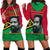 (Custom Personalised) Vanuatu Hoodie Dress Vanuatuan Flag Sand Drawing Happy Father Lini Day LT14 Red - Polynesian Pride