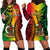 (Custom Personalised) Vanuatu Hoodie Dress Luganville Polynesian Reggae Coat Of Arms LT14 Reggae - Polynesian Pride