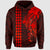 Custom Hawaii Hoodie Kakau Kanaka Maoli Combine Polynesian Shark Ver.06 LT14 Hoodie Red - Polynesian Pride