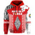 Custom Tonga Rugby Hoodie Kupesi Ngatu Mate Maa Tonga LT13 Hoodie Red - Polynesian Pride