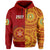 (Custom Text and Number) Tonga Vavau High School Hoodie Class of Year Tongan Ngatu Pattern LT14 - Polynesian Pride