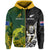 Custom Australia Rugby Mix Aotearoa Rugby Hoodie Wallabies All Black Special Version LT14 - Polynesian Pride