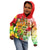 Aloha Poly Fest Hoodie KID Polynesian Pattern With Tropical Flowers LT14 Zip Hoodie Reggae - Polynesian Pride