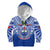 Samoa Rugby Hoodie KID Manu Samoa 7s Ginger Blue Polynesian LT14 - Polynesian Pride