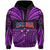 Custom Samoa Tatau Hoodie Purple Polynesian Proud Samoan LT13 Zip Hoodie Purple - Polynesian Pride