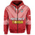 (Custom Text and Number) Tonga Rugby MMT Hoodie Ngatu Mate Maa Tonga Special LT13 - Polynesian Pride