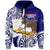 American Samoa Independence Day Hoodie Polynesian Special Version LT14 Zip Hoodie Blue - Polynesian Pride