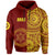 (Custom Text and Number) Tonga High School Hoodie Class of Year Tongan Ngatu Pattern LT14 - Polynesian Pride