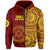 Custom Tonga High School Hoodie Tongan Ngatu Pattern LT14 - Polynesian Pride