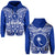 Custom Chuuk Hoodie Micronesia Simple Pattern LT13 Unisex Blue - Polynesian Pride