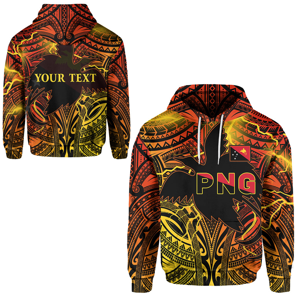 Custom Papua New Guinea Hoodie Stalwart Polynesian Special LT13 Unisex Red - Polynesian Pride