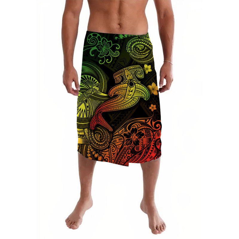 Hawaii Hammer Shark Polynesian Lavalava Unique Style Reggae LT8 Reggae - Polynesian Pride