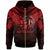 Hawaii Custom Hoodie Kahuku High and Intermediate School Logo LT10 - Polynesian Pride