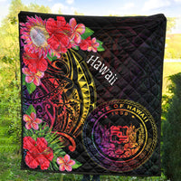 Hawaii Premium Quilt - Tropical Hippie Style - Polynesian Pride