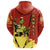 Hawaiian King Kanaka Map Polynesian Hoodie Royal Hala Style - Polynesian Pride