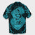 Hawaii Anchor Hibiscus Flower Vintage Hawaiian Shirt - AH - Blue - Polynesian Pride