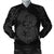 Hawaii Anchor Hibiscus Flower Vintage Bomber Jacket - AH - Grey Black Unisex - Polynesian Pride