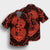 Hawaii Anchor Hibiscus Flower Vintage Hawaiian Shirt - AH - Orange - Polynesian Pride