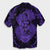 Hawaii Anchor Hibiscus Flower Vintage Hawaiian Shirt - AH - Purple - Polynesian Pride