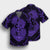 Hawaii Anchor Hibiscus Flower Vintage Hawaiian Shirt - AH - Purple - Polynesian Pride