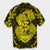 Hawaii Anchor Hibiscus Flower Vintage Hawaiian Shirt - AH - Yellow - Polynesian Pride