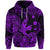 Hawaii Angry Shark Polynesian Hoodie Unique Style Purple LT8 - Polynesian Pride