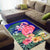 Hawaii Area Rug - The Flamingo Hibiscus - Polynesian Pride