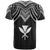 Hawaii T Shirt Polynesian Armor Style Black - Polynesian Pride