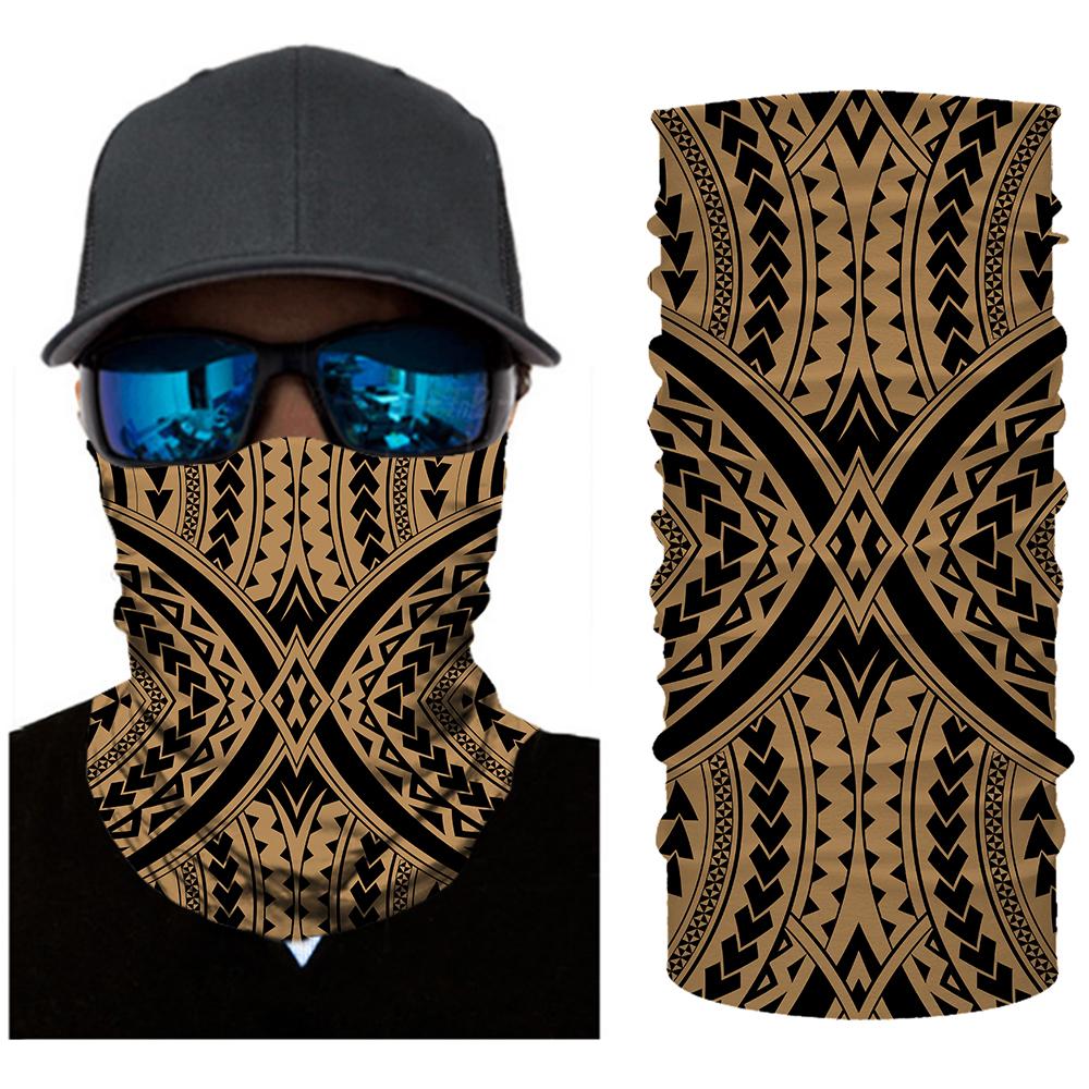 Hawaii Bandana Polynesian Tradition Gold - Polynesian Pride