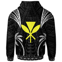 Hawaii Hoodie Blood Runs Through My Veins Style Black - Polynesian Pride