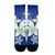 Hawaii Blue Plumeria Crew Socks - AH - Polynesian Pride