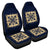 Hawaii Car Seat Cover Royal Pattern - Indigo Universal Fit Blue - Polynesian Pride