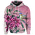 Custom Hawaii Clematis Humming Bird Hoodie - Polynesian Pride